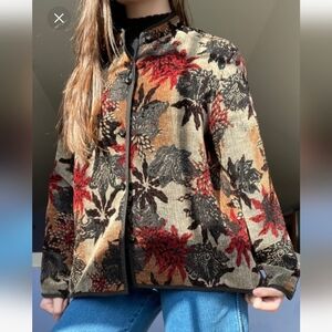 Floral Tapestry Women's Jacket